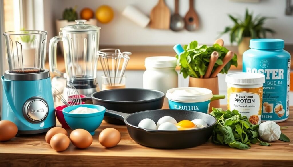 kitchen tools for high-protein breakfast