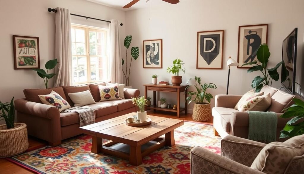 affordable living room decor