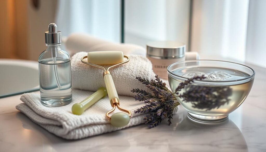 night skincare ritual