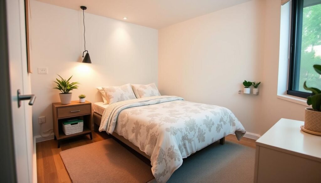 small space guest bedroom